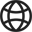 Weltkugel-Symbol