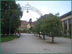 Ehemaliges Hotel Fürstenhof und heutiges Sanatorium Polonia in Bad Kudowa